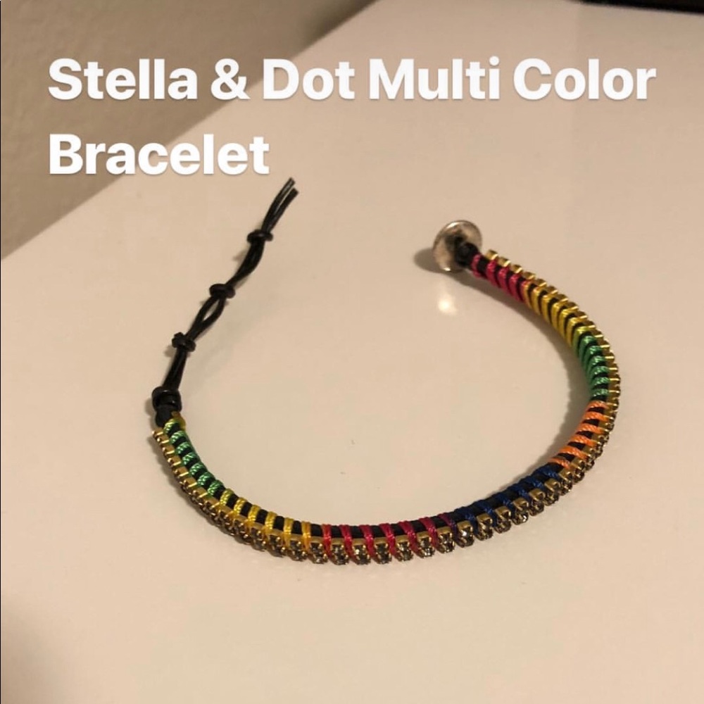 Stella and Dot multi colored bracelet